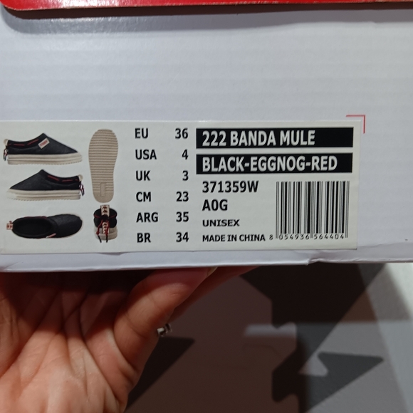 NWT Kappa 222 banda mules size men's 4 - Picture 5 of 5